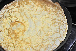 Les crêpes.