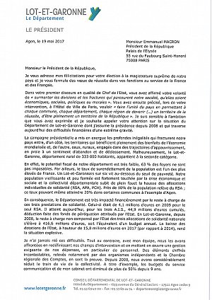 L‘appel de Pierre Camani a été entendu par le Président de la République. L‘Élysée a répondu favorablement à la demande de rendez‑vous.